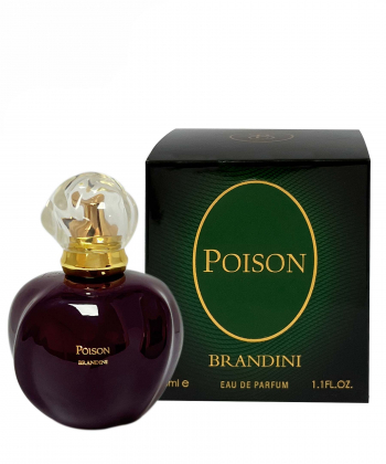 عطر جیبی زنانه برندینی Brandini مدل Poison حجم 33 میلی لیتر