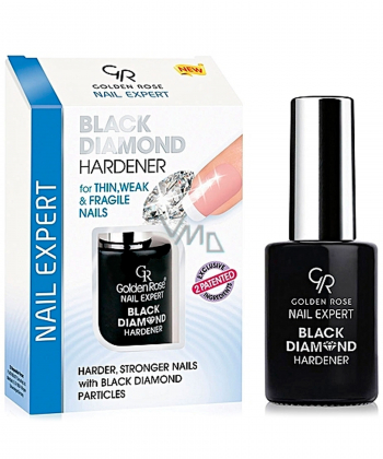 لاک سفت کننده ناخن گلدن رز Golden Rose مدل Black Diamond حجم 11 میلی لیتر