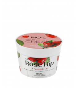 کرم پوست خشک بیول BIOˊL مدل Rose Hip حجم 200 میلی لیتر