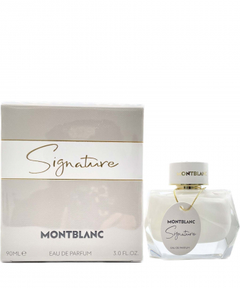 ادوپرفیوم زنانه مون بلان Mont Blanc مدل Signature حجم 90 میلی لیتر