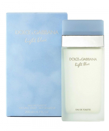 ادوتویلت زنانه دولچه اند گابانا Dolce & Gabbana مدل Light Blue حجم 200 میلی لیتر