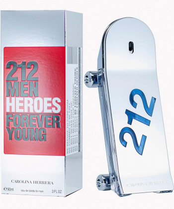 ادوتویلت مردانه کارولینا هررا Carolina Herrera مدل Men 212 Heroes Forever Young حجم 90 میلی لیتر