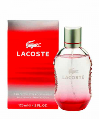 ادوتویلت مردانه لاکوست Lacoste مدل Red Pour Homme  حجم 125 میلی لیتر