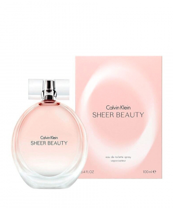 ادوتویلت زنانه کلوین کلاین Calvin Klein مدل Sheer Beauty حجم 100 میلی لیتر