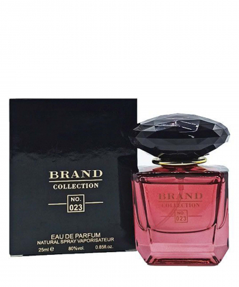 عطر جیبی زنانه برند کالکشن Brand Collection مدل Crystal Noir 023 حجم 25 میلی لیتر