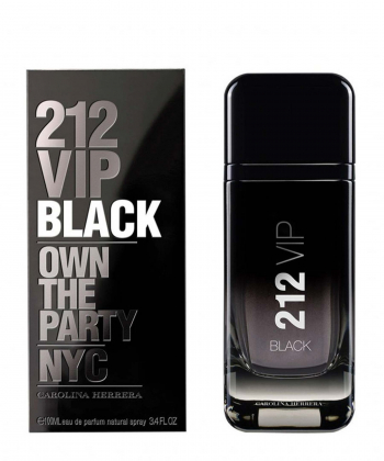 ادوپرفیوم مردانه کارولینا هررا Carolina Herrera مدل 212 VIP Black حجم 100 میلی لیتر