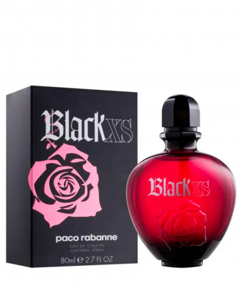 ادوتویلت زنانه پاکو رابان Paco Rabanne مدل Black XS حجم 80 میلی لیتر