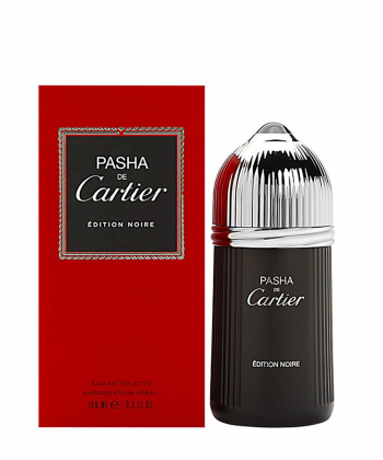 ادوتویلت مردانه کارتیه Cartier مدل Pasha de Cartier Edition Noire حجم 100 میلی لیتر