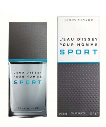 ادوتویلت مردانه ایسی میاک Issey Miyake مدل LˊEau dˊIssey Pour Homme Sport حجم 100 میلی لیتر