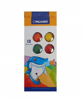 آبرنگ 12 رنگ پیکاسو Picasso کد 6269188600205