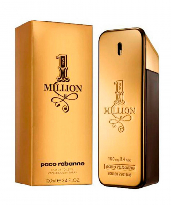 ادوتویلت مردانه پاکو رابان Paco Rabanne مدل 1Million حجم 100 میلی لیتر