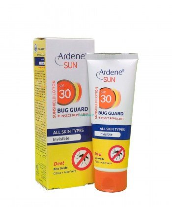 لوسیون ضد آفتاب SPF30 و دافع حشرات آردن Ardene حجم 75 گرم