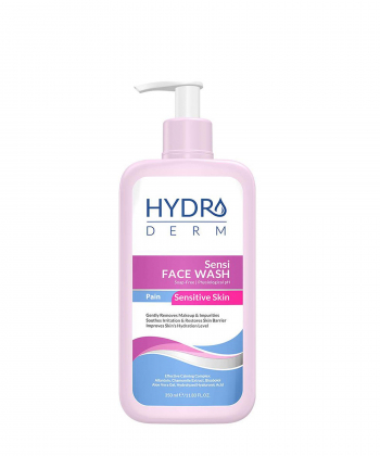 ژل شستشو صورت هیدرودرم Hydroderm  مدل Sensi Face Wash حجم 350 میلی لیتر