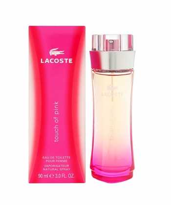 ادوتویلت زنانه لاکوست Lacoste مدل Lacoste Touch Of Pink  حجم 90 میلی لیتر