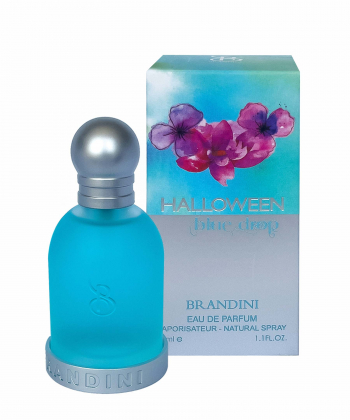 عطر جیبی زنانه برندینی Brandini مدل Halloween Blue Drop حجم 33 میلی لیتر