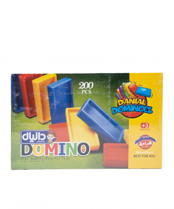 بازی فکری دومینو 200 قطعه دانیال تویز Daniyal Toys