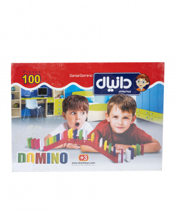 بازی فکری دومینو 100 قطعه دانیال تویز Daniyal Toys