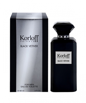 ادو تویلت مردانه و زنانه کورلف مدل Private Black Vetiver حجم 88 میلی لیتر