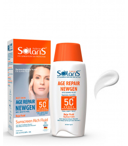 کرم ضد آفتاب SPF50 آردن سولاریس Ardene Solaris مدل Age Repair حجم 100 میلی لیتر