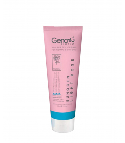 کرم ضدآفتاب رنگی SPF50 ژنوبایوتیک Geno Biotic مدل Suno Gen حجم 50 میلی لیتر