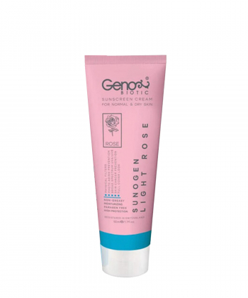 کرم ضدآفتاب رنگی SPF50 ژنوبایوتیک Geno Biotic مدل Suno Gen حجم 50 میلی لیتر