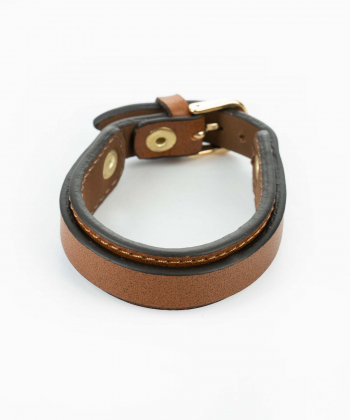 دستبند بچگانه چرم طبیعی بیسراک Bisrak کد LeatherBracelet-K101N