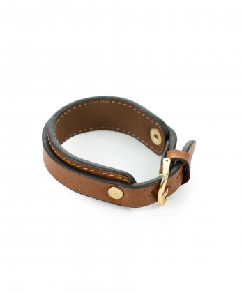 دستبند بچگانه چرم طبیعی بیسراک Bisrak کد LeatherBracelet-K101N