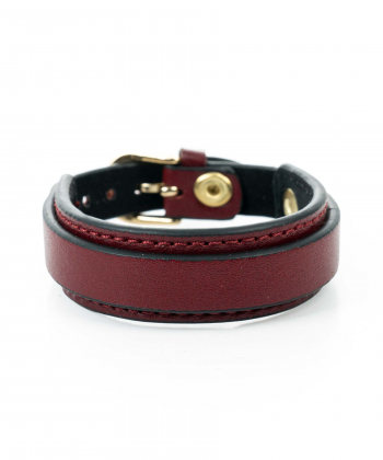 دستبند بچگانه چرم طبیعی بیسراک Bisrak کد LeatherBracelet-K101N