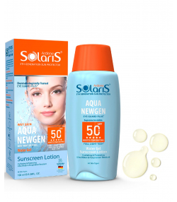 ضد آفتاب آبرسان SPF 50 آردن سولاریس Ardene Solaris مدل Aqua Newgen حجم 100 میلی لیتر