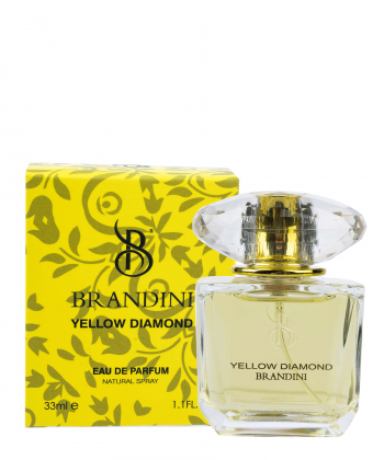 عطر جیبی زنانه برندینی Brandini مدل Yellow Diamond حجم 33 میلی لیتر