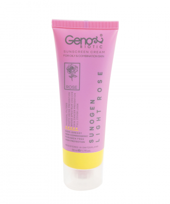 کرم ضد آفتاب رنگی SPF50 ژنوبایوتیک Geno Biotic حجم 50 میلی لیتر