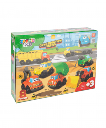 ماشین اسباب بازی زرین تویز Zarrin Toys کد J8