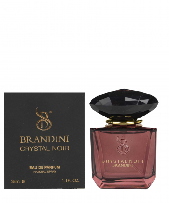 عطر جیبی زنانه برندینی Brandini مدل Crystal Noir Love حجم 33 میلی لیتر