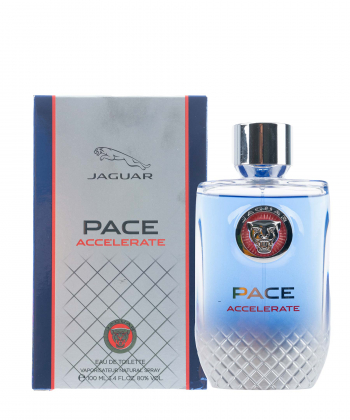 ادوتویلت مردانه جگوار Jaguar مدل Pace Accelerate حجم 100 میلی لیتر