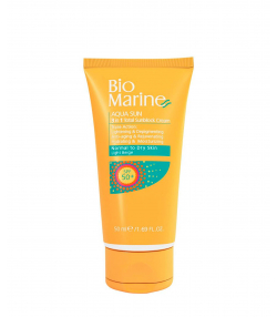 ضد آفتاب بژ روشن ضدچروک پوست معمولی و خشک SPF50 بایومارین Bio Marin حجم 50 میلی لیتر