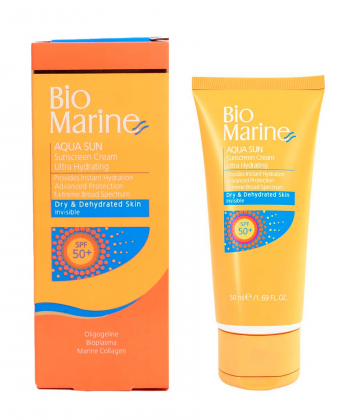 کرم ضد آفتاب رطوبت رسان spf50 بایومارین Bio Marin حجم 50 میلی لیتر