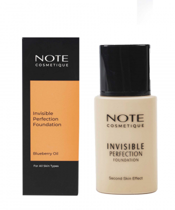 کرم پودر فلوئیدی نوت Note مدل Invisible Perfection حجم 35 میلی لیتر