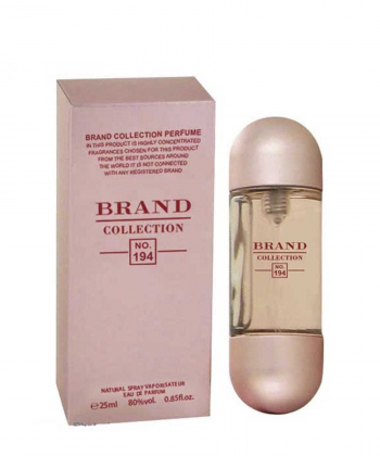 عطر جیبی زنانه برند کالکشن Brand Collection مدل 212sexy 194 حجم 25 میلی لیتر