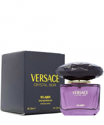 عطر جیبی زنانه اسکلاره Sclaree مدل Versace Crystal Noir حجم 30 میلی لیتر