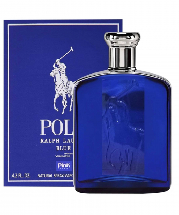 ادوپرفیوم مردانه پینک ویژوال Pink Visual مدل Polo Blue حجم 120 میلی لیتر