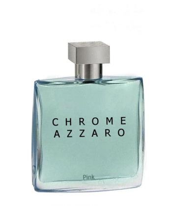 ادوپرفیوم مردانه پینک ویژوال Pink Visual مدل Azzaro Chrome حجم 100 میلی لیتر