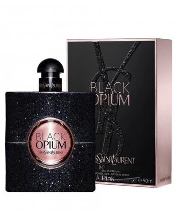 ادوپرفیوم زنانه پینک ویژوال Pink Visual مدل Black Opium حجم 80 میلی لیتر