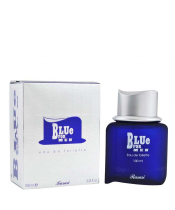 ادوتویلت مردانه رصاصی Rasasi مدل Blue For Men حجم 100 میلی لیتر