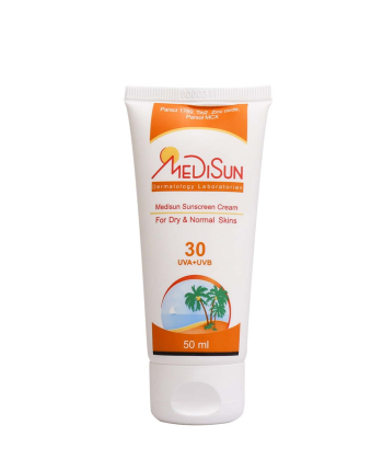 کرم ضد آفتاب SPF30 مدیسان Medisun حجم 50 میلی لیتر