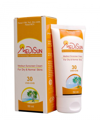 کرم ضد آفتاب SPF30 مدیسان Medisun حجم 50 میلی لیتر