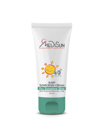 کرم ضد آفتاب SPF40 کودکان مدیسان Medisun حجم 50 میلی لیتر