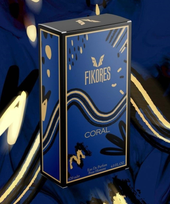 ادوپرفیوم مردانه فیکورس Fikores مدل Coral حجم 120 میلی لیتر