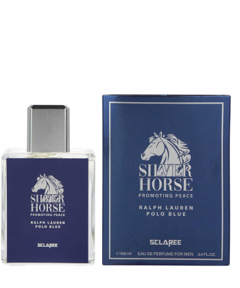 ادوپرفیوم مردانه اسکلاره Sclaree مدل POLO BLUE SILVER HORSE حجم 100 میلی لیتر