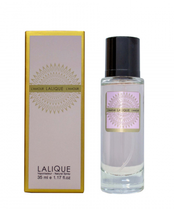 عطر جیبی زنانه پرستیژ Prestige مدل Lalique Lamour حجم 35 میلی لیتر