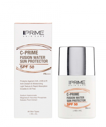 فلوئید ضد آفتاب SPF 50 پریم Prime حاوی ویتامین ث حجم 40 میلی لیتر